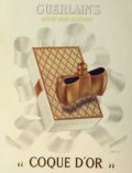 1938 Guerlain Coque D'Or Perfume Ad ~ Darcy