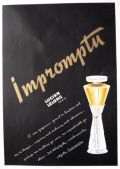 1937 Lucien Lelong Perfume Ad ~ Impromptu