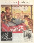 1937 Coke Ad ~ Boy Scout Jamboree, Washington DC