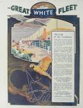 1916 United Fruit Co Great White Fleet Ad ~ Macaw