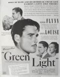 1937 Movie Ad ~ Green Light ~ Errol Flynn