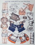 1934 Dottie Darling Paper Dolls ~ Dottie's Boyfriend