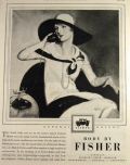 1928 Body by Fisher Ad ~ McClelland Barclay
