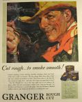 1931 Granger Rough Cut Tobacco Ad ~ Rico Tomaso