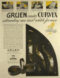 1935 Gruen Curvex Men's Watch Ad