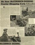 1935 McCormick Deering Tractor Ad