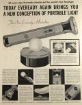 1935 Eveready Masterlite Flashlight Ad