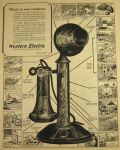 1923 Western Electric Phone Ad ~ What's in Your Telephone