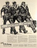 1942 WWII Army Recruitment Ad ~ Harvey Dunn Art