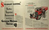 1929 GM Vintage Truck Ad