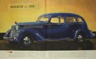 1936 Hudson Motor Car Automobile Ad