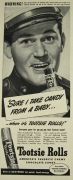 1942 Vintage Tootsie Roll Ad