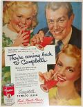 1948 Campbell's Tomato Juice Ad ~ After the War