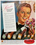 1949 Vintage Hamilton Watch Ad ~ First Date