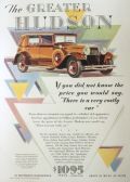 1929 Greater Hudson Automobile Ad