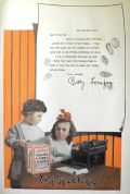 1913 Kellogg's Corn Flakes Ad ~ Child Types Letter to Grocer
