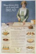 1920 Fleischmann's Yeast Ad ~ Delicious Bread Dishes