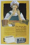 1917 Naphtha Soap Ad ~ Five Reasons