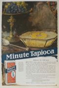 1920 Minute Tapioca Ad ~ Pineapple Tapioca Recipe