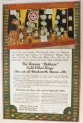 1916 Woolworth 10&cent; "Bullseye" Rings Ad