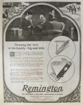 1923 Vintage Remington Pocket Knife Ad ~ Pleasing the Men