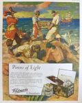 1927 Whitman's Candy Ad ~ Peter Hurd ~ Pirates