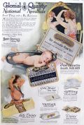 1919 Colonial Quality Sundries Ad ~ Baby Dimples Safety Pins, etc.