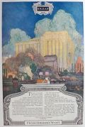 1919 Fleischmann's Yeast Bread Ad ~ Franklin Booth Art