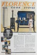 1919 Florence Cook Stove Ad ~ Watching the Goodies