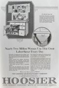1920 Hoosier Cabinet Ad ~ Labor-Saver