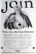 1918 Join The Red Cross Ad ~ Red Cross Christmas