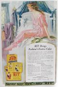 1920 RIT Dye Ad ~ Festive Color ~ Henry Vallely Art