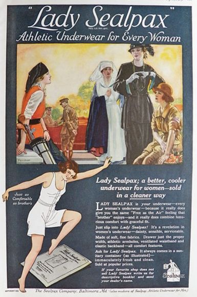 1919 Lady Sealpax Women's Underwear Ad