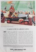 1931 Chevy Six Ad ~ Convertible Landau Phaeton