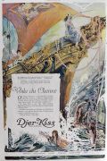 1920 Djer Kiss Face Powder Ad ~ Ship's Figurehead