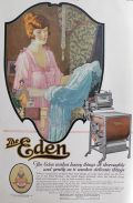 1920 Eden Washing Machine Ad ~ Washes Heavy Things