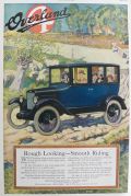 1920 Willys Overland Ad ~ Rough Looking, Smooth Riding
