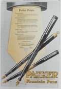 1920 Parker Fountain Pens Ad ~ Lucky Curve