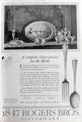 1920 Rogers Bros. Silverware Ad ~ Cromwell Pattern