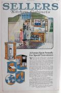 1920 Sellers Kitchen Cabinet Ad ~ Special Conveniences