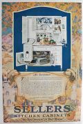 1920 Sellers Kitchen Cabinet Ad ~ An Invitation