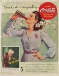 1942 Coca Cola Coke Ad ~ You Taste Its Quality