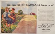 1936 Packard 120 Ad ~ You Can Tell It's A Packard