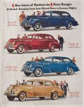 1939 Pontiac Six & Eight Ad ~ 4 New Lines of Pontiac