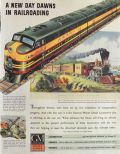 1943 GM Diesel Locomotive Train ~ Western Pacific