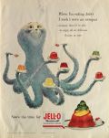 1954 Jello Ad ~ I Wish I Were An Octopus
