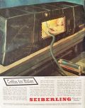 1943 Sieberling Rubber Ad ~ Coffin for Hitler