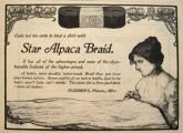 1899 Fleisher's Star Alpaca Braid Ad