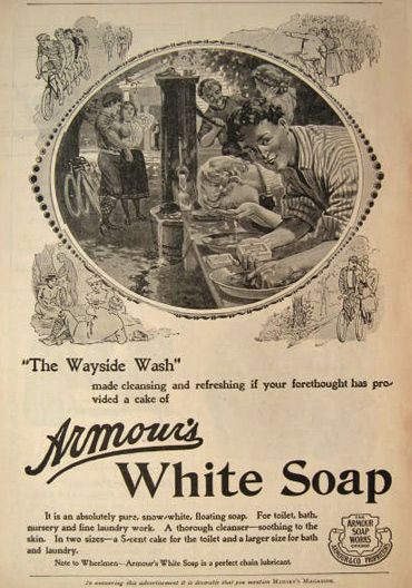 1897 Armour's White Soap Ad