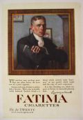 1921 Fatima Cigarettes Ad ~ The Outdoor Man